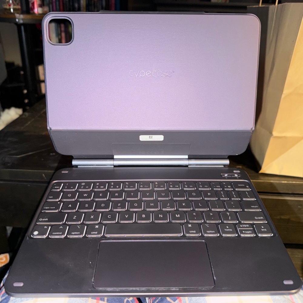 Purple Tablet Keyboard
